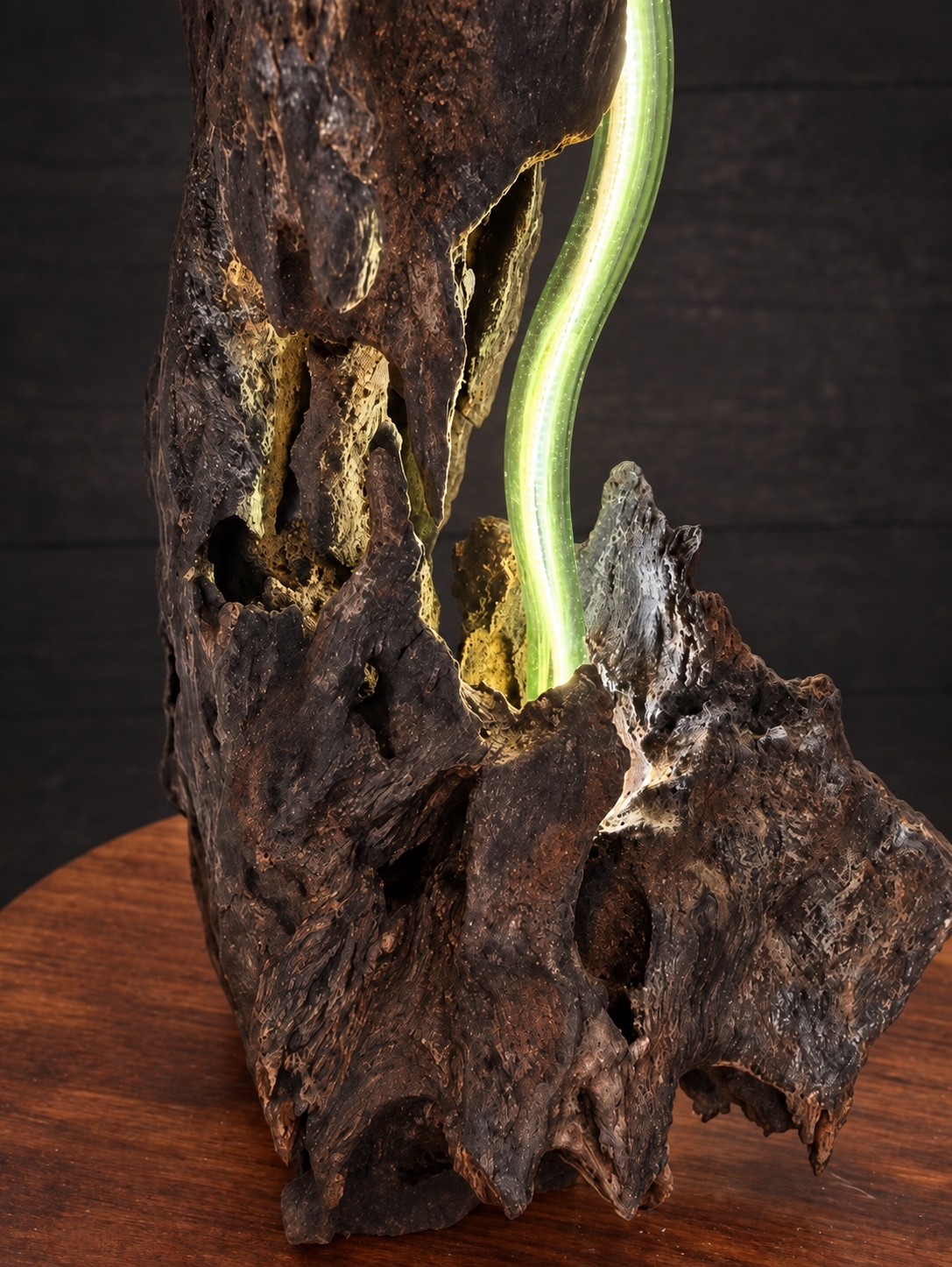 Lampes en bois recyclé — image 11